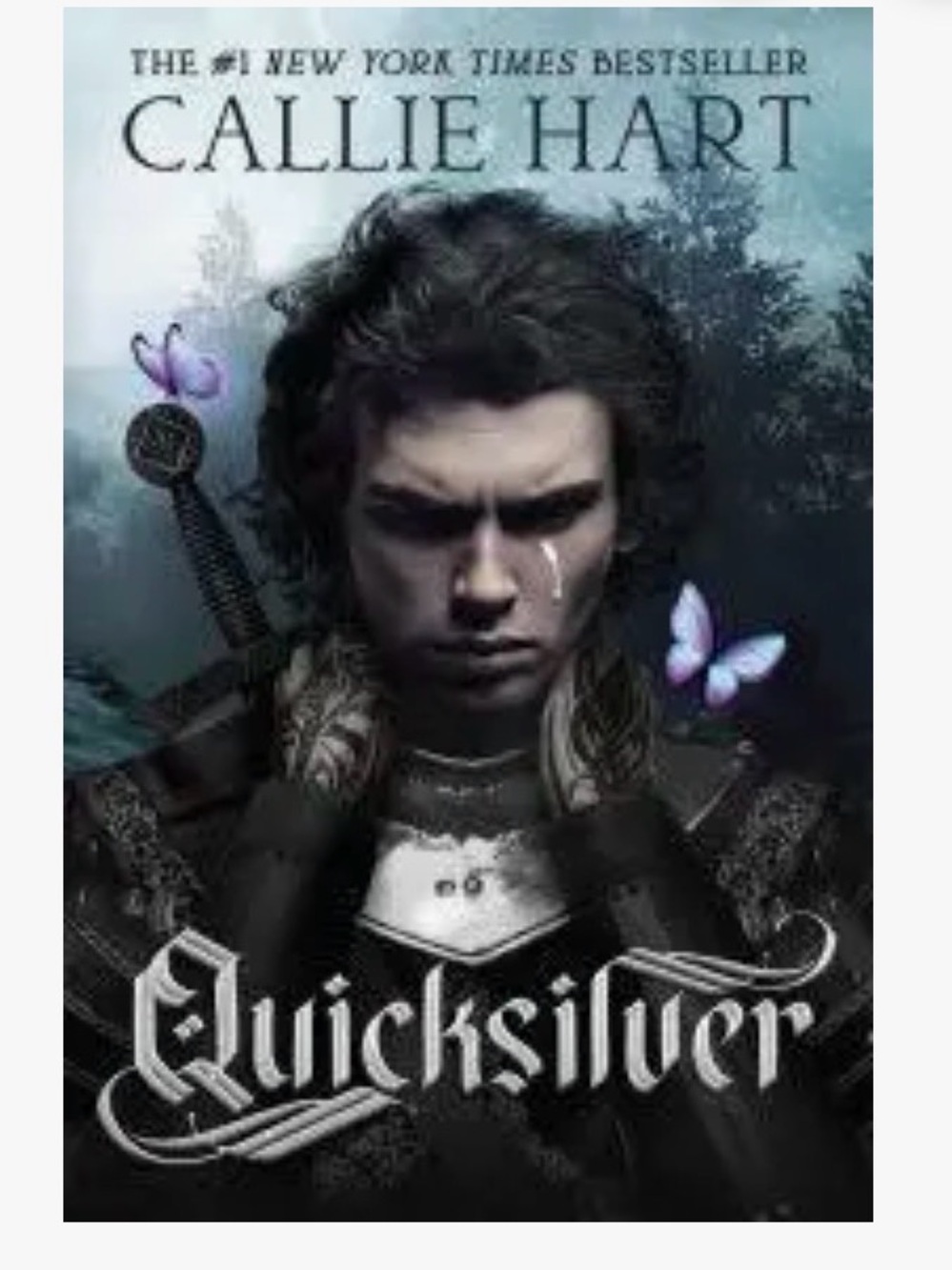 Quicksilver by Callie Hart Fantasy (softcover)  Cover